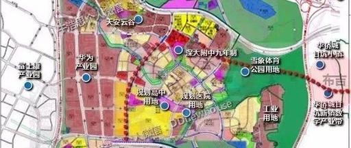 坂田终于要爆发了！名校+坂银通道+10号线+坂雪岗科技城规划+华为，重演后海奇迹