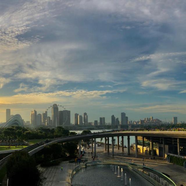 新加坡滨江河堤