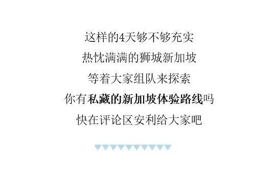 96小时玩转新加坡不踩雷！过境免签太方便啦