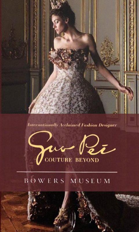 直击美国洛杉矶“宝尔博物馆—Bowers Museum”的郭培高定作品展