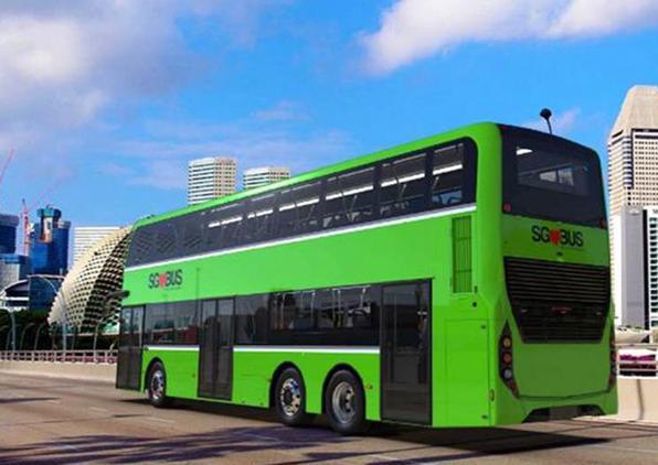 新加坡陆交局以6400万元添购 100辆三门双层巴士明年起上路载客