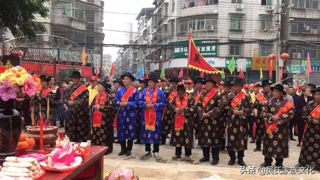 福建莆田吴祭文物保护中心在黄石隆重举行吴祭公清明祭祖活动