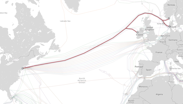 细数谷歌投资的13条海底光缆系统