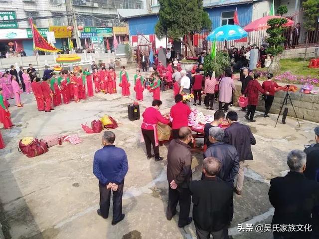 福建莆田吴祭文物保护中心在黄石隆重举行吴祭公清明祭祖活动