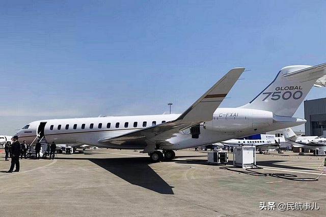 香港丽翔公务航空在ABACE确认4架庞巴迪环球7500公务机