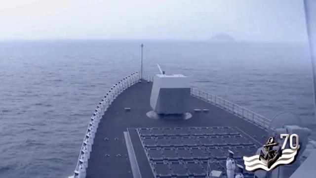 云集青岛的外国战舰，7艘装有垂发，东南亚3艘护卫舰竟各不相同