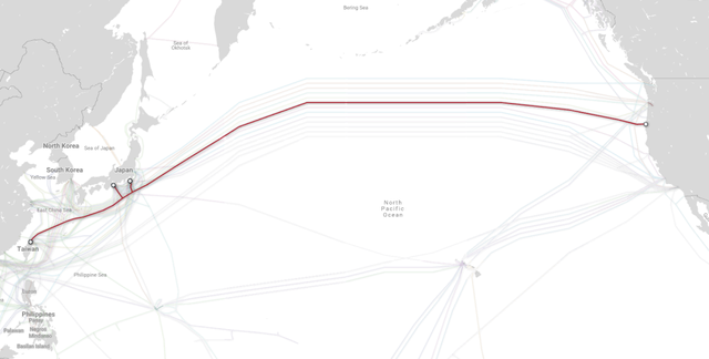 细数谷歌投资的13条海底光缆系统