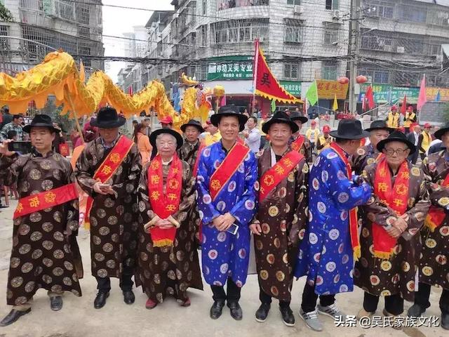 福建莆田吴祭文物保护中心在黄石隆重举行吴祭公清明祭祖活动