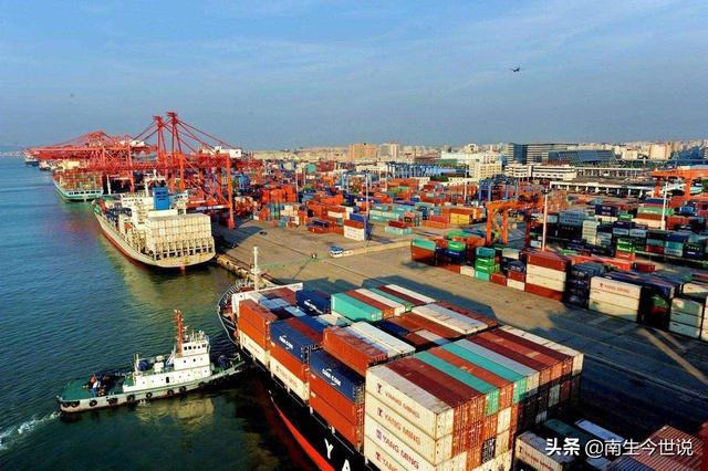 一季度中国、美国、日本、法国、韩国、加拿大等国的外贸总额对比