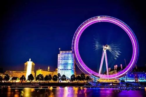 英国伦敦之行，乘坐伦敦眼观看城市夜景，去薰衣草庄园玩！
