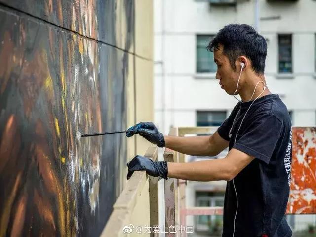 90后广东佛山画图男，用中国风涂鸦征服了老外，作品红了全球