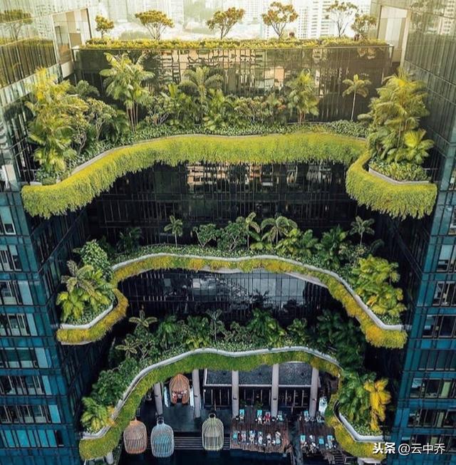 新加坡，都市建筑与自然绿化的完美融合