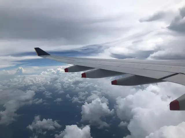 新加坡航空A333云霄之上