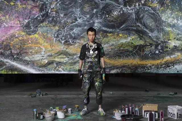 90后广东佛山画图男，用中国风涂鸦征服了老外，作品红了全球