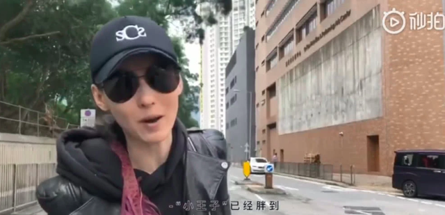 张柏芝3胎儿子竟然这么胖！