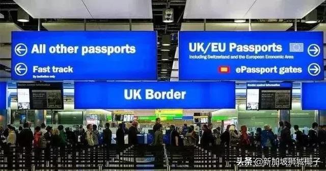 新加坡护照再升级，去英国/澳洲/美国/泰国，刷一下护照就入关！