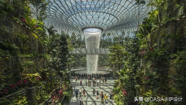 狂砸85亿，把瀑布雨林搬进室内，新加坡樟宜机场这下火大了！
