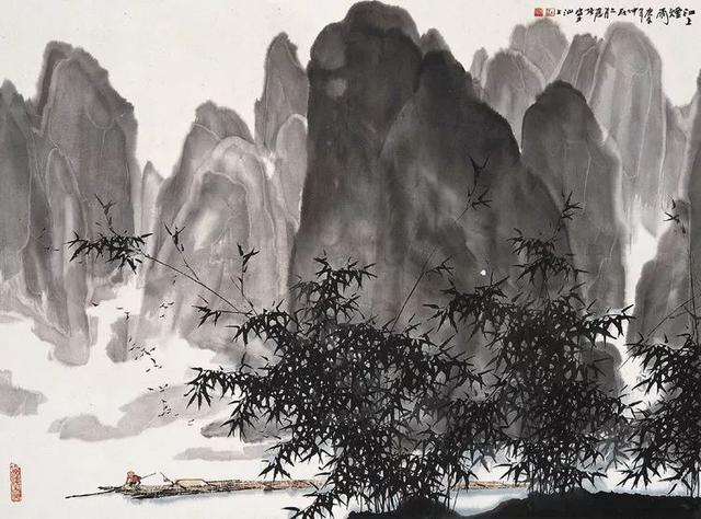 大榕树下｜杜应强的乡村情景水墨画（85幅）