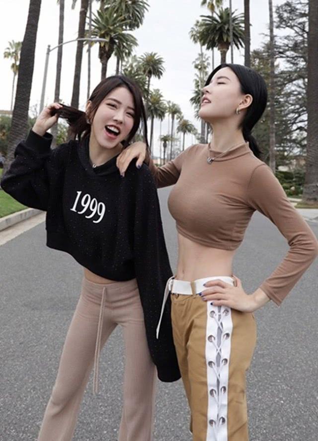 出道11年，by2还是形影不离！“姐秀腹肌妹秀腿”真迷人至极