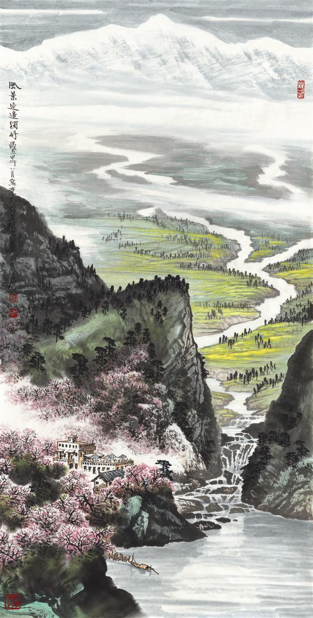 著名画家姚叶红：蜀山峻美 大气磅礴