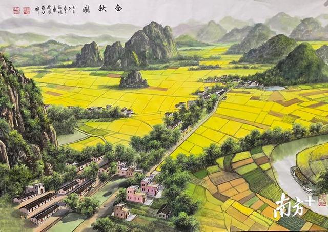 阳江最励志画家：年近60岁才开始学水墨，专画阳江山水，作品热卖至新加坡