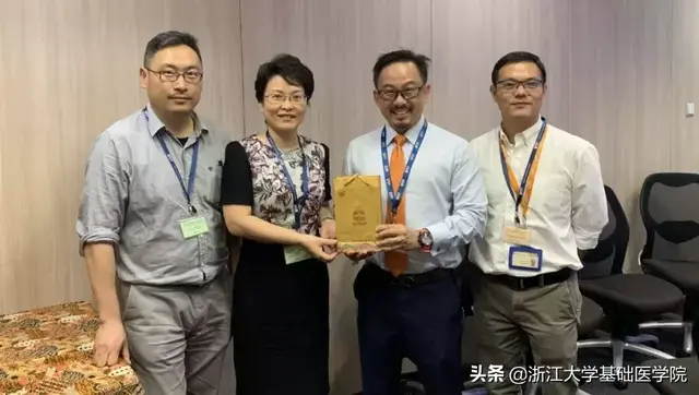 浙江大学基础医学院出访新加坡国立大学医学院