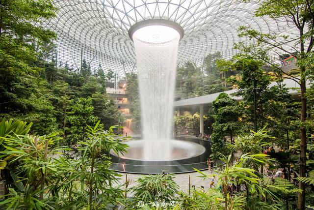 新加坡机场出现“森林”，里面还有世界最大的室内瀑布