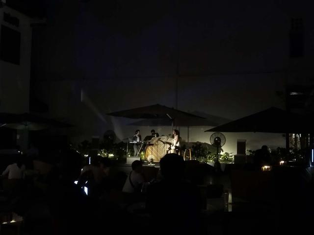 新加坡：新加坡河美食街夜景