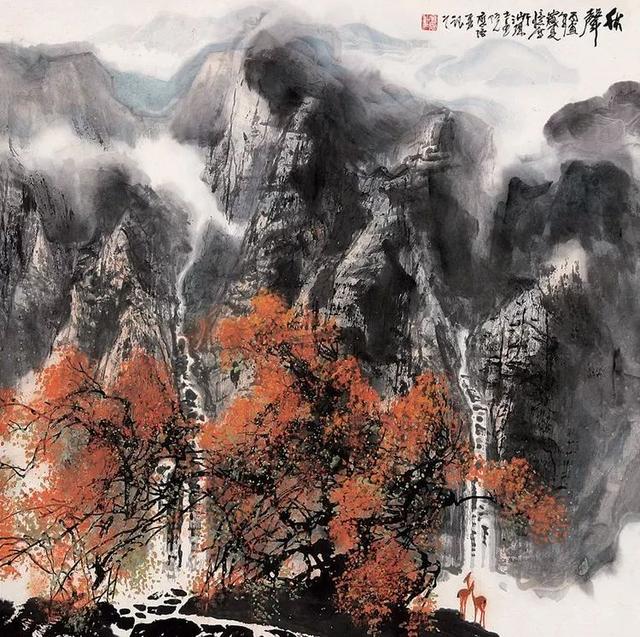 大榕树下｜杜应强的乡村情景水墨画（85幅）