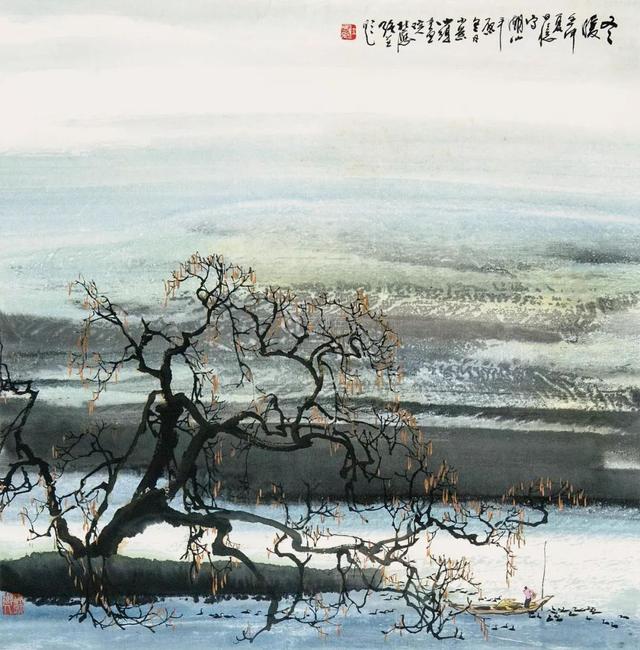 大榕树下｜杜应强的乡村情景水墨画（85幅）