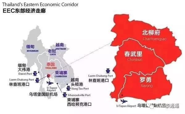 这里是泰国东部经济走廊起点，是曼谷黄金十字路口