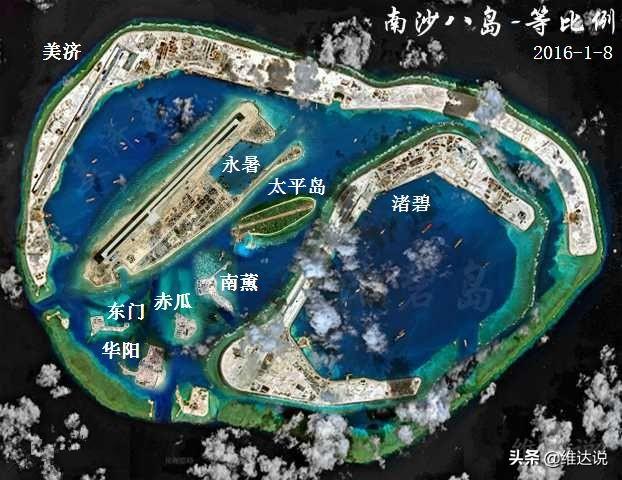 宛如印度洋迪戈加西亚岛的美济岛，中国心形版的马尔代夫阿杜环礁