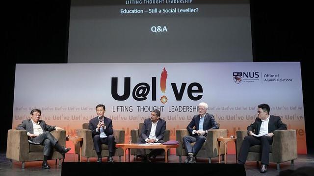 重新审视教育——由国立大学组织邀请新加坡教育部长的精彩会议