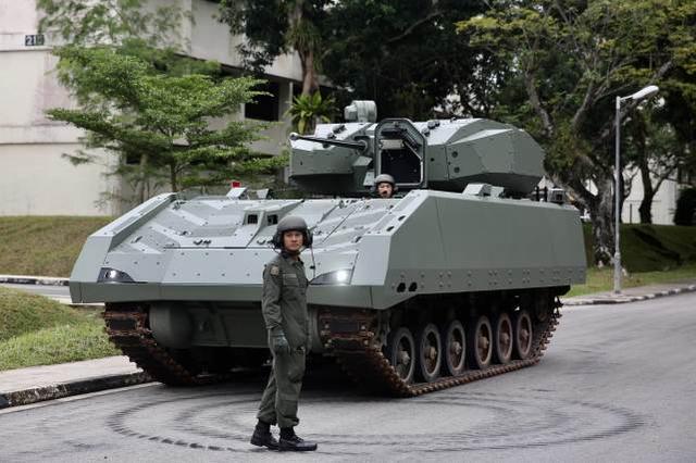 新加坡新一代步战车曝光，号称“装甲电脑”，空调配置成最大亮点