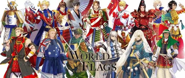 为迎接奥运会，日本为各国国旗设计了漫画形象，中国武将帅炸了