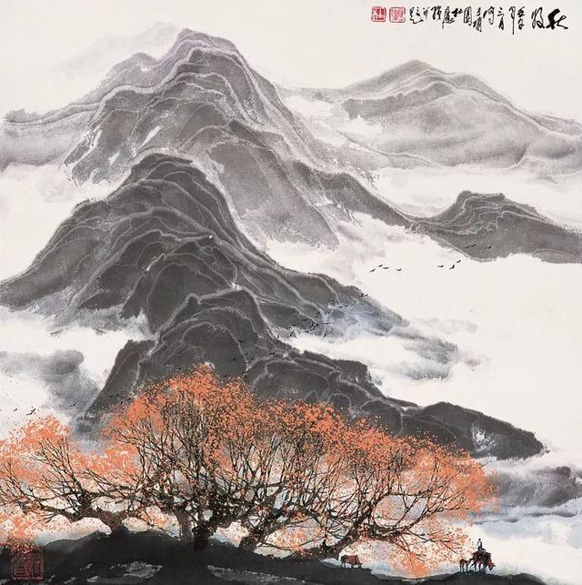 大榕树下｜杜应强的乡村情景水墨画（85幅）