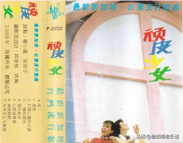(老磁带)《「顽皮少女」最新新加坡台湾流行歌曲》1988年发行
