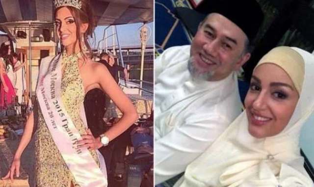马来西亚前国王被曝离婚，婚变疑似和27岁娇妻大胆作风有关