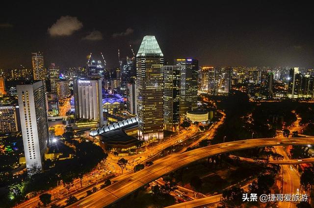 新加坡 滨海湾 夜景