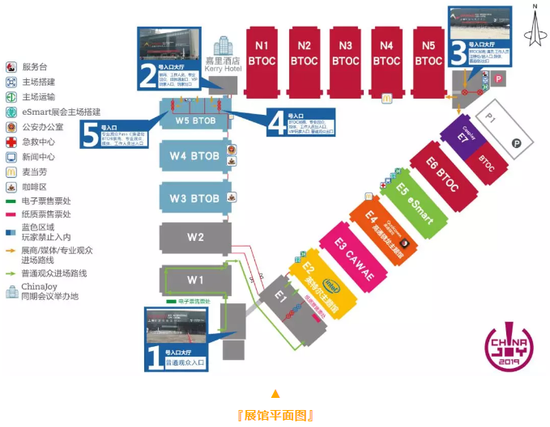 2019ChinaJoy展位图正式公布 任天堂和5G都是亮点