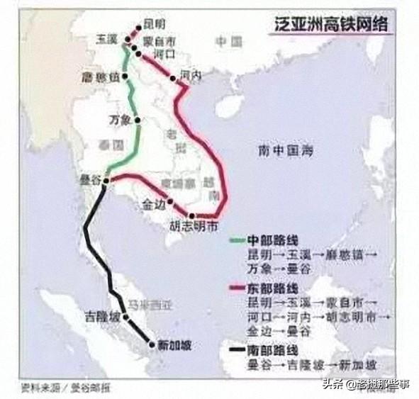泰国高铁将连通北京和新加坡？泰国拟发展连接亚洲多国的高铁