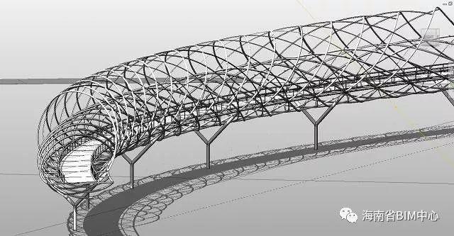 「BIM设计」使用DYNAMO建立新加坡地标双螺旋桥