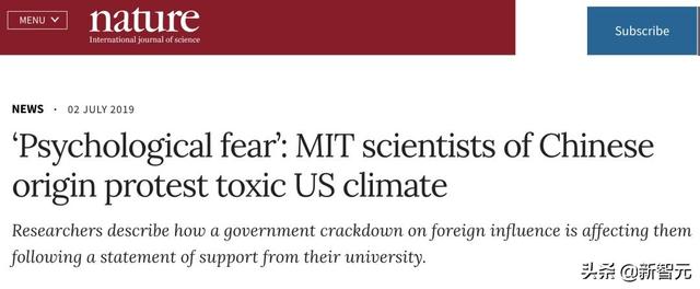 华裔科学家抗议美国科研环境“有毒”，Nature、Science齐发声