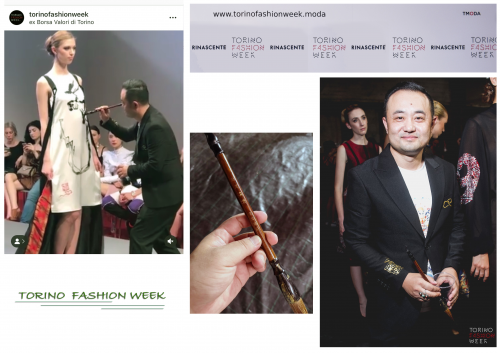 意大利设计师DavidSylvia&郝为民闪耀时尚欧洲