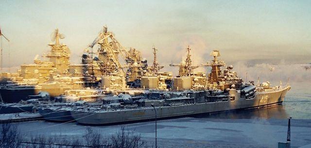 莫斯科送来了巡洋舰