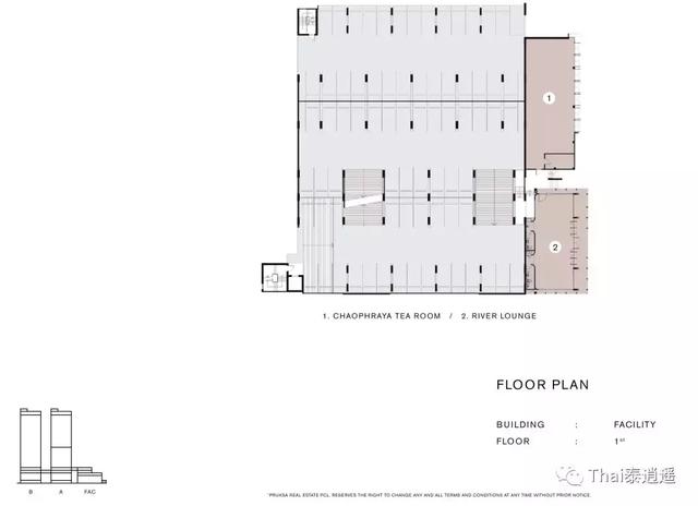 户户一线河景！泰国著名上市开发商Pruksa力作，Chapter Riverside湄南星河湾，总价80万起