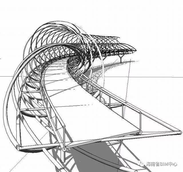 「BIM设计」使用DYNAMO建立新加坡地标双螺旋桥