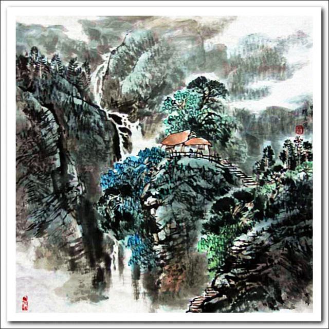 「笔卷巨澜」贾耀民黄河系列山水画