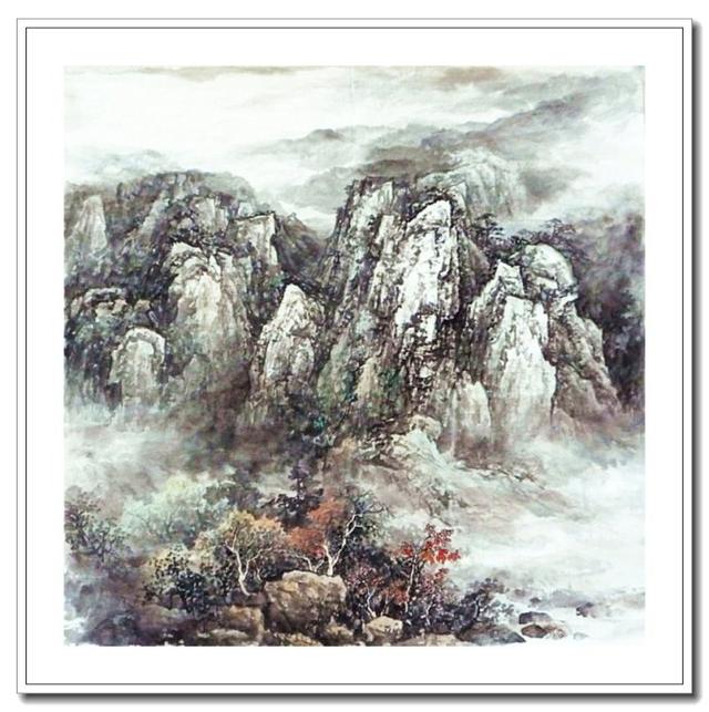 关东风情 -- 单玉清山水画