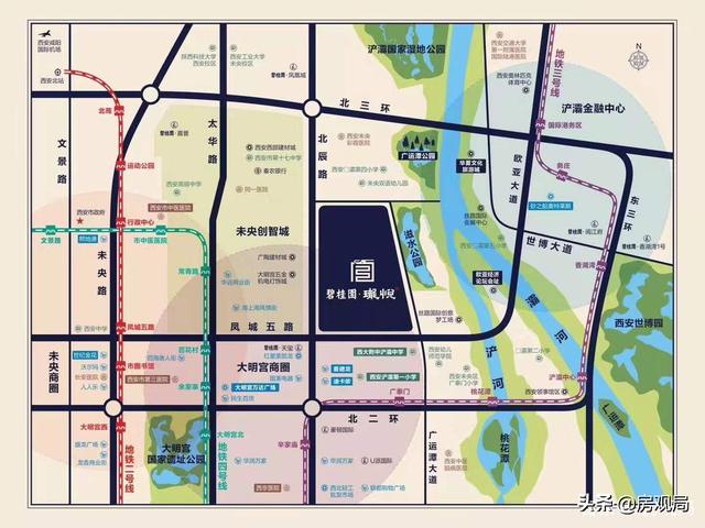 西安楼市的四个纯新盘，总有一个适合你